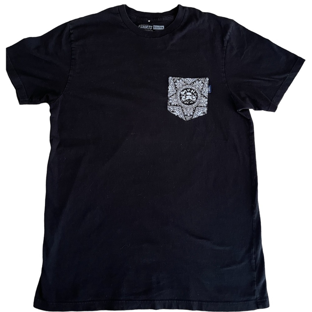 Vans x Star Wars Mens Medium Short Sleeve Storm Trooper Design Pocket Tee Shirt